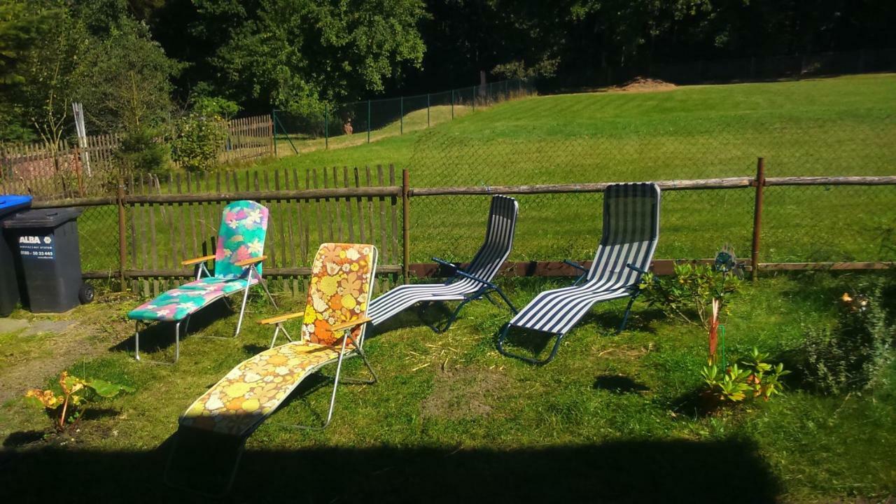 Ferienwohnung Am Wald Tharandt Exterior foto