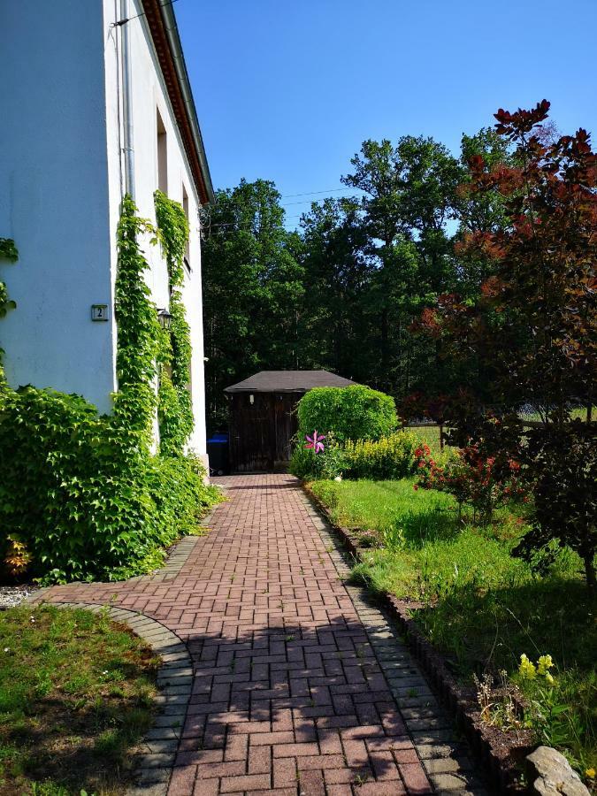 Ferienwohnung Am Wald Tharandt Exterior foto